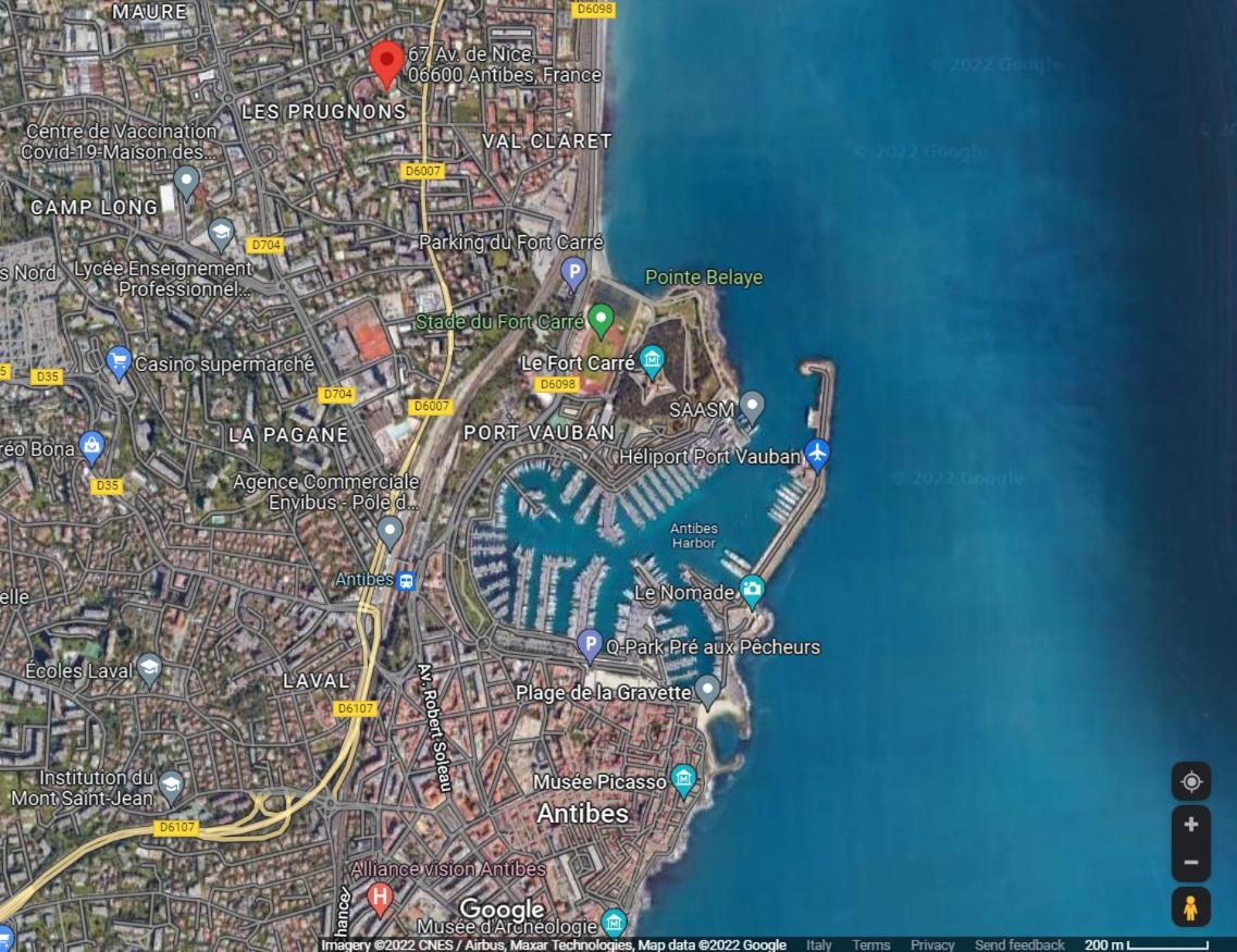 Antibes Secured Parc Velusine With Private Parking, Terrace, Pools And Tennis Courts. Exterior foto